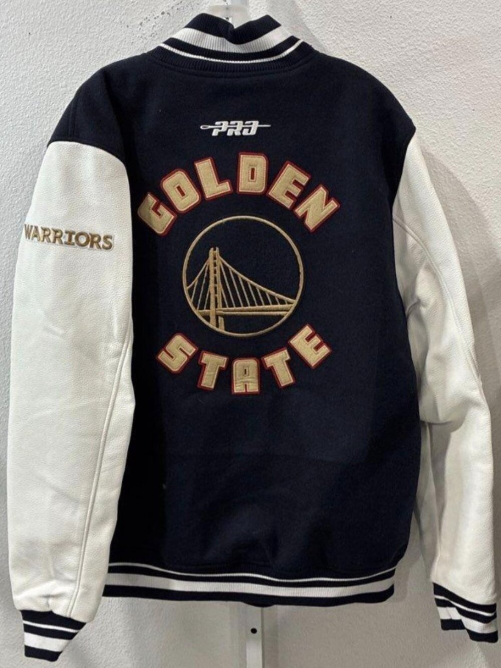 Golden State Warriors Team Varsity Jacket From Pro Standard - XL